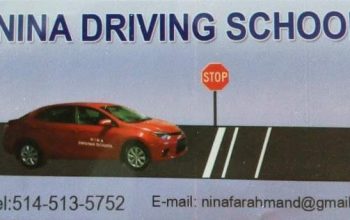آموزش رانندگی در تمامی مراکز شهر مونتریال و اطراف_کانادا