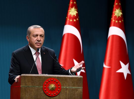 اردوغان و اعلام قانون اساسی جدید در ترکیه