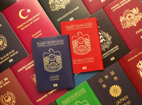 دلیل رنگ بندی پاسپورت ها