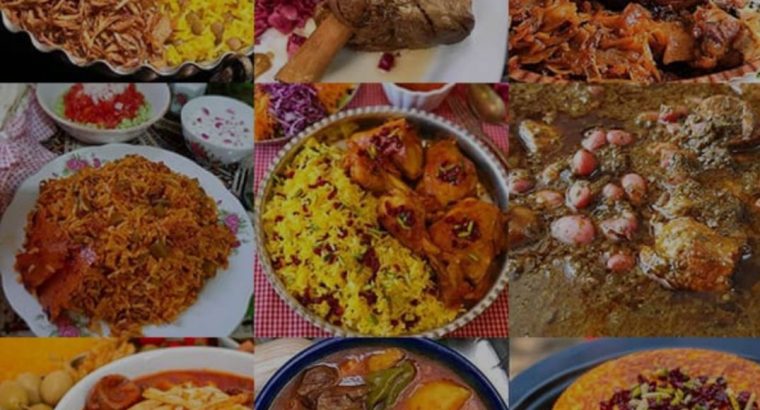 انواع غذا های ایرانی